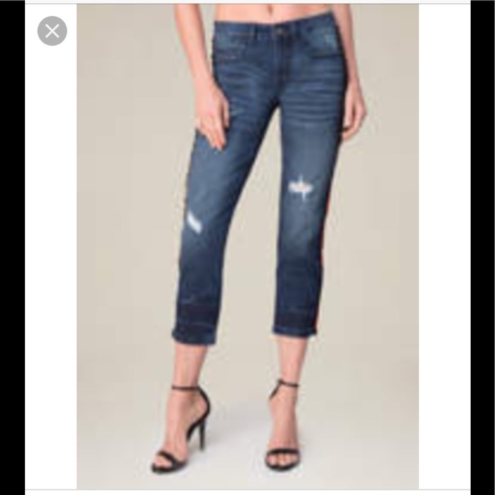 đșON HOLDđșNWOT BEBE HIGH RISE JEANS - Picture 1 of 7